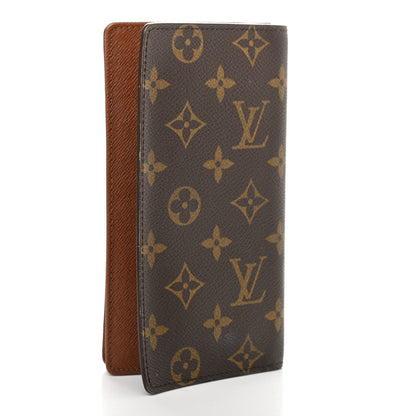 Louis Vuitton Monogram Checkbook Holder Case Wallet 3 of 7