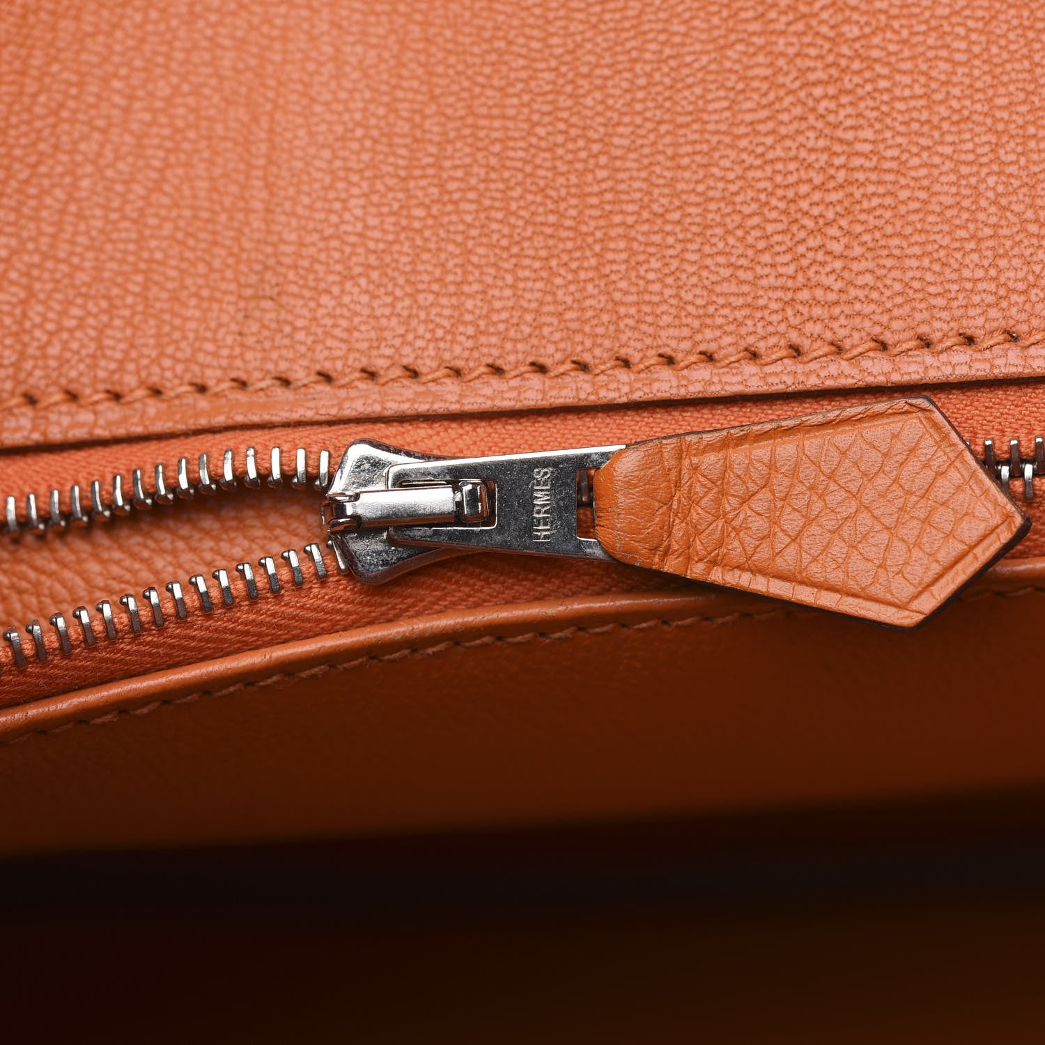 Hermes Epsom Birkin 25 Orange 13 of 31