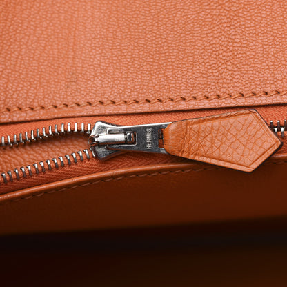 Hermes Epsom Birkin 25 Orange 13 of 31