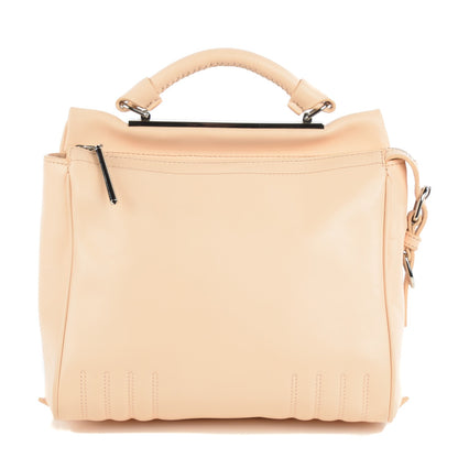3.1 Phillip Lim 3.1 Calfskin Small Ryder Satchel Apricot 1 of 16