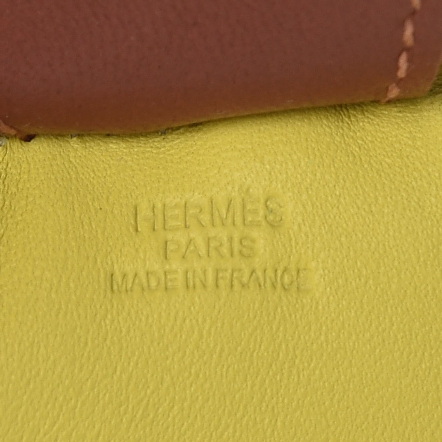 Milo Lambskin Grigri Rodeo Horse Bag Charm MM Lime Menthe Fauve