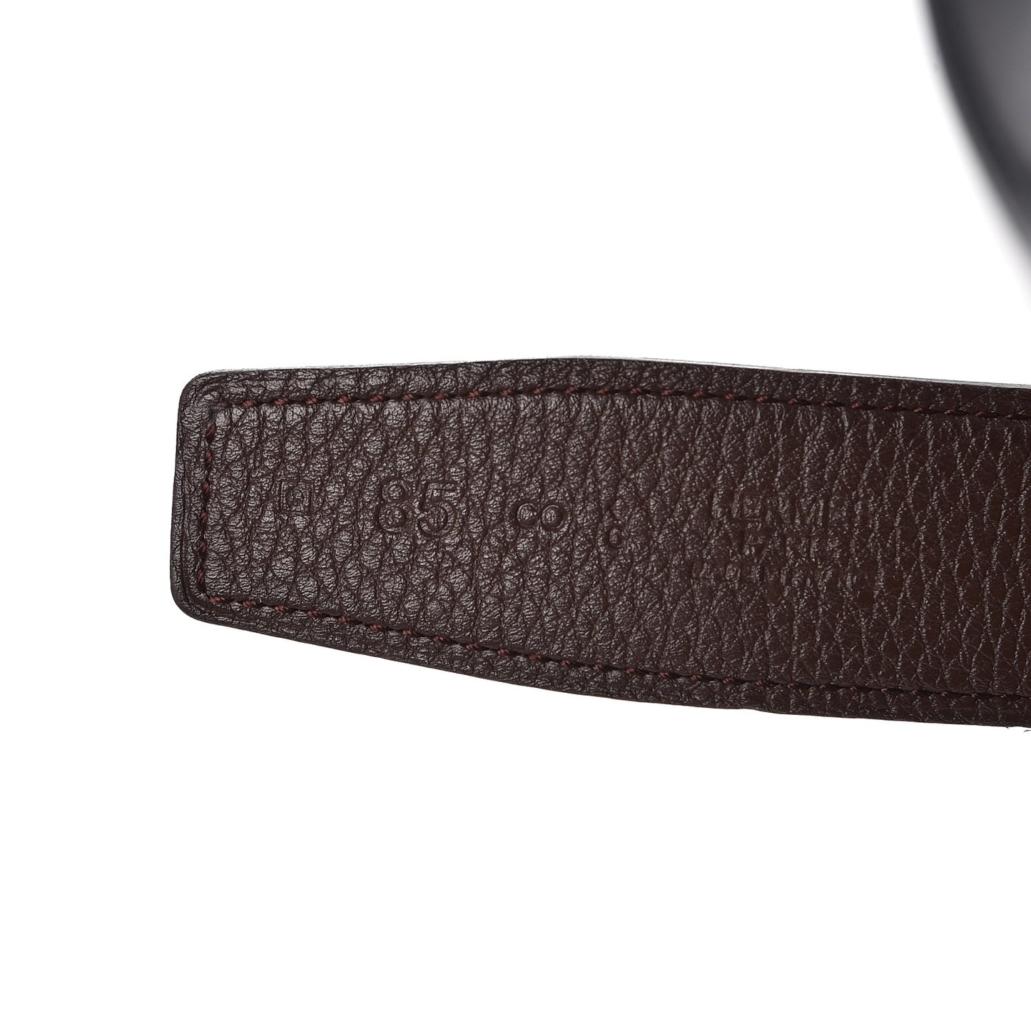 Box Togo 32mm H Belt 85 Black Chocolate