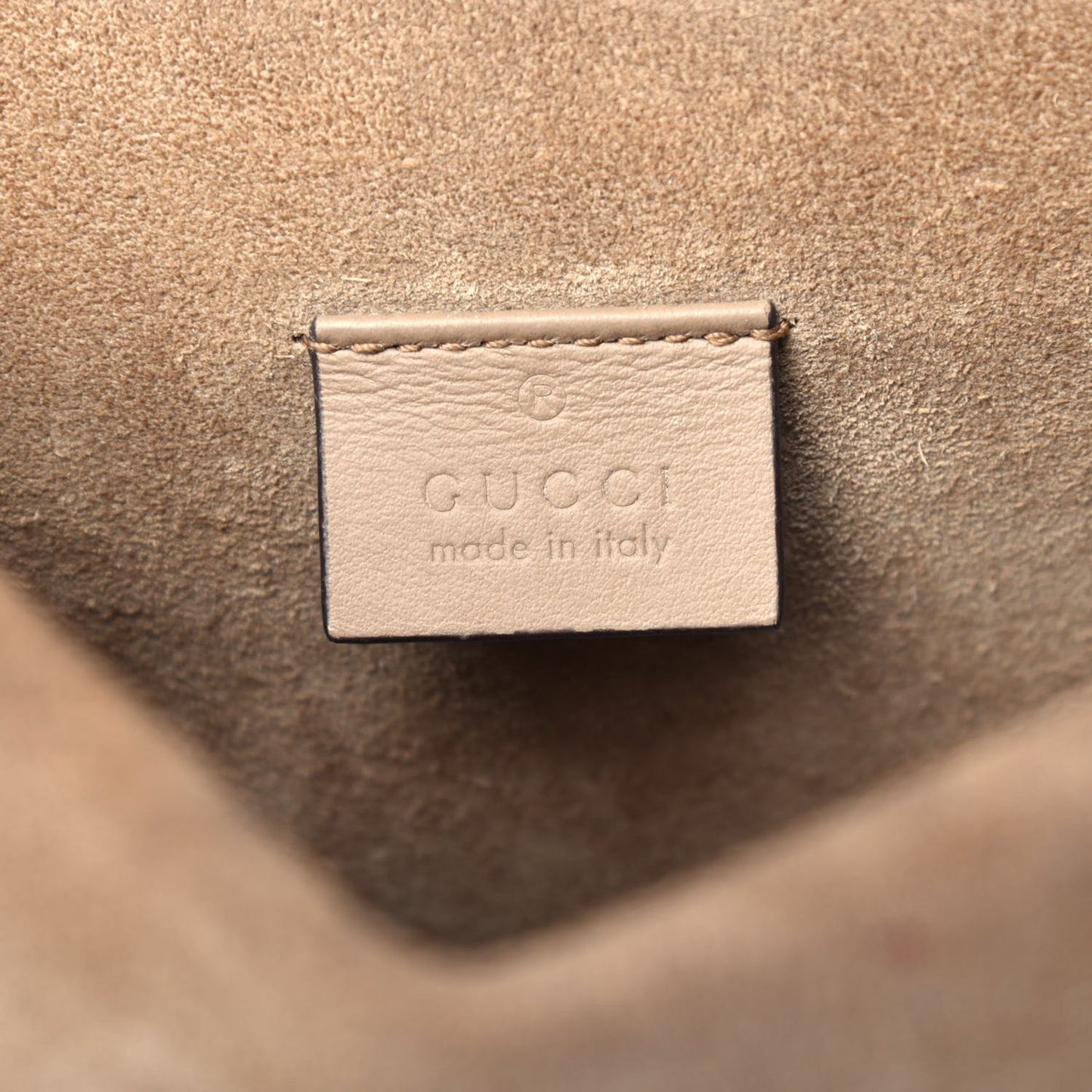 GG Supreme Monogram Mini Dionysus Shoulder Bag Taupe