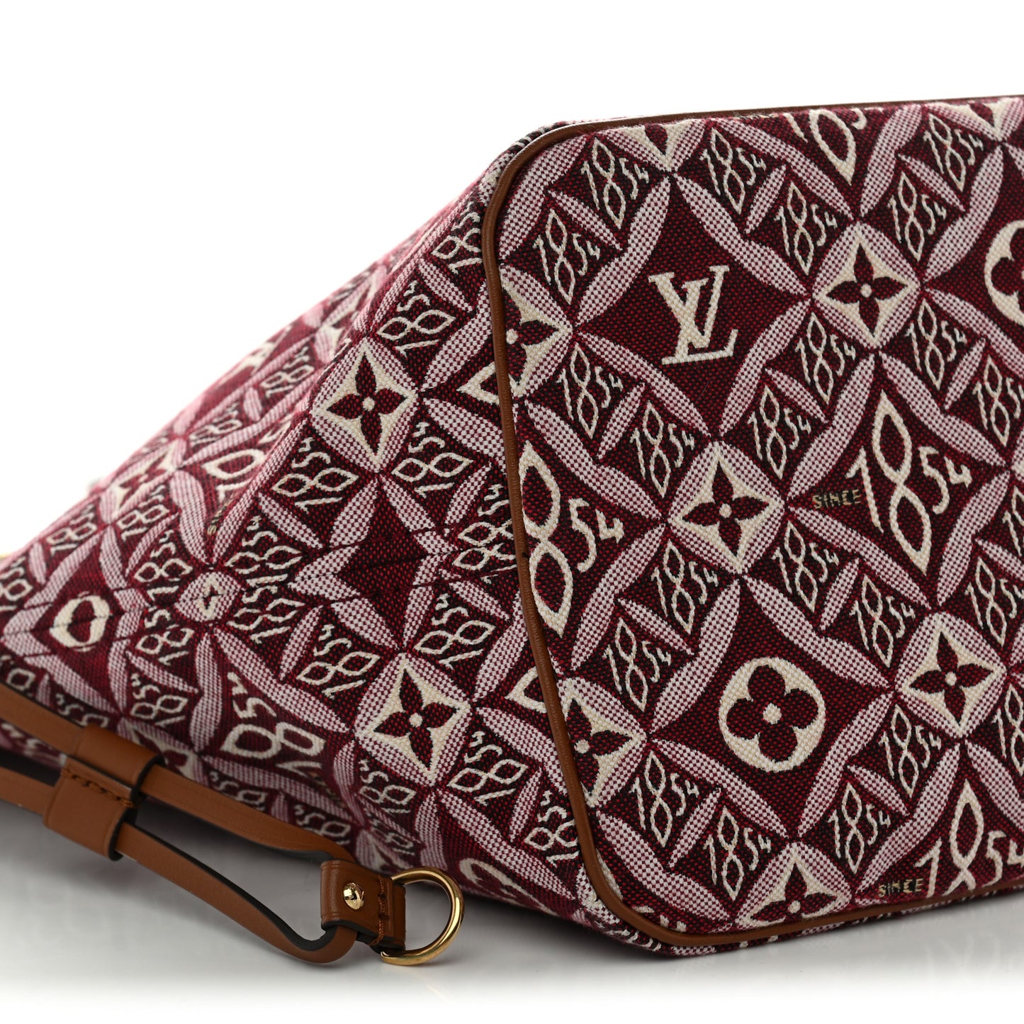Jacquard Since 1854 Neverfull MM Bordeaux