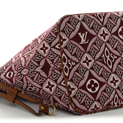 Louis Vuitton Jacquard Since 1854 Neverfull MM Bordeaux 9 of 10
