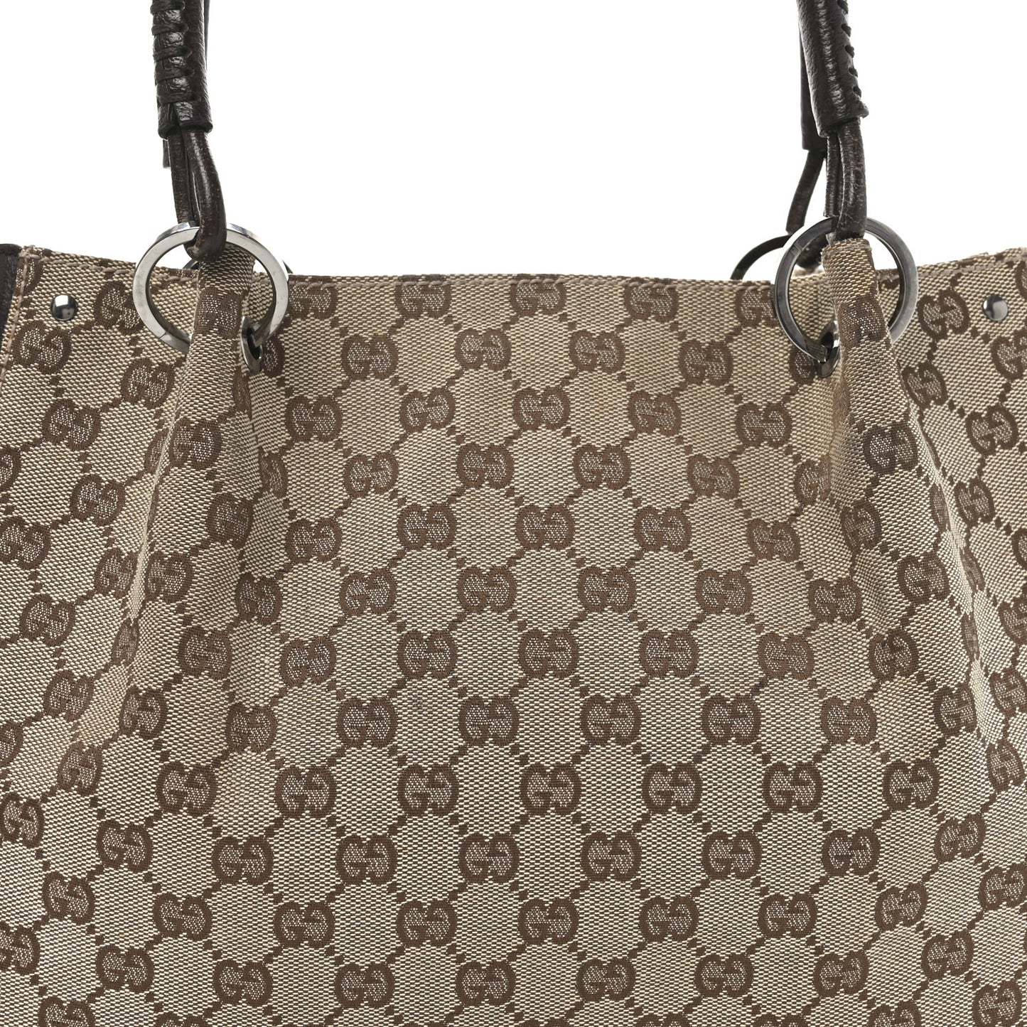Monogram Shoulder Bag Dark Brown