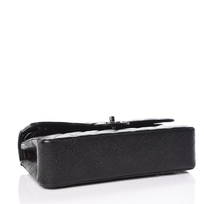 Chanel Caviar Quilted Medium Double Flap Black 5 of 10