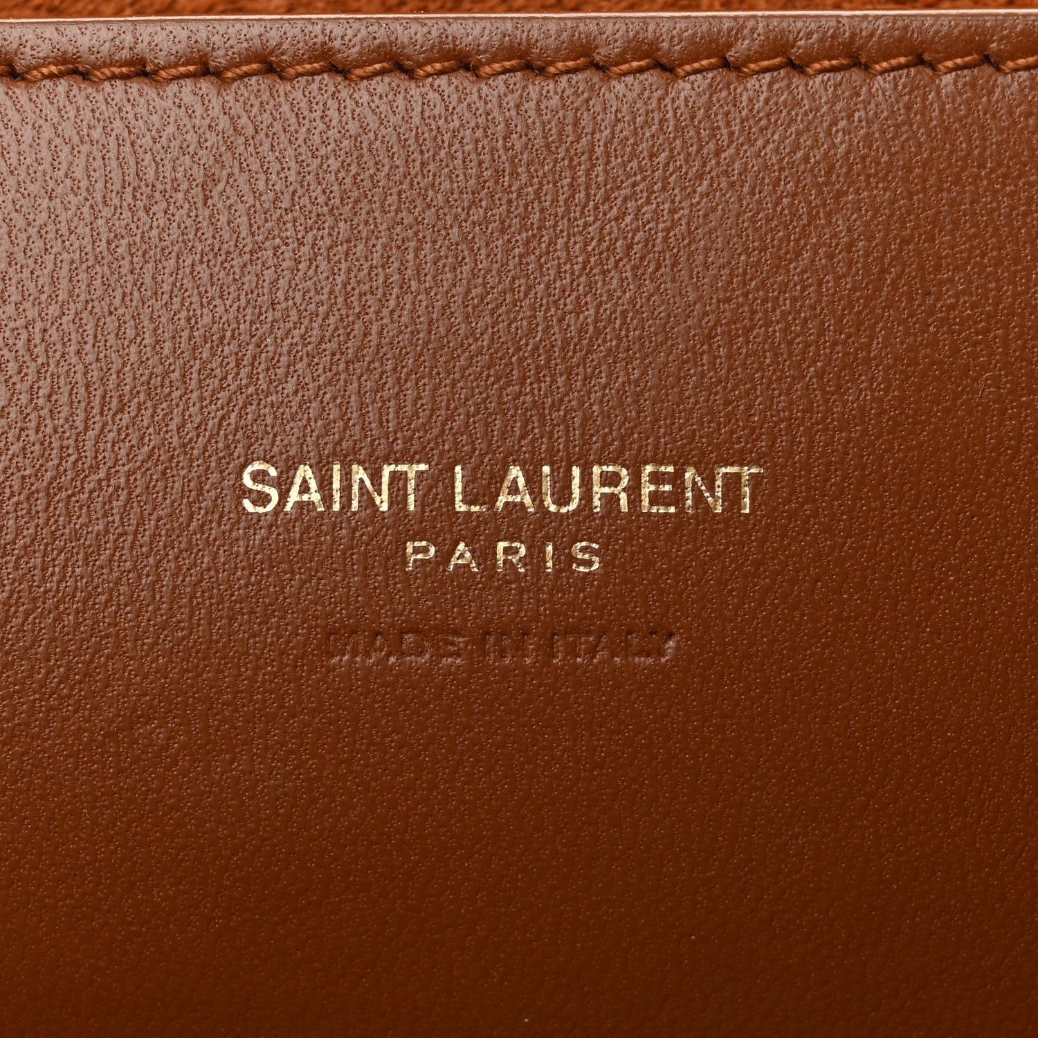 Saint Laurent Calfskin Crocodile Embossed Suede Medium Reversible Monogram Kate Satchel Military Taupe 6 of 10