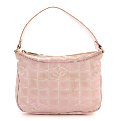 Chanel Nylon Travel Ligne Hobo Pink 1 of 14
