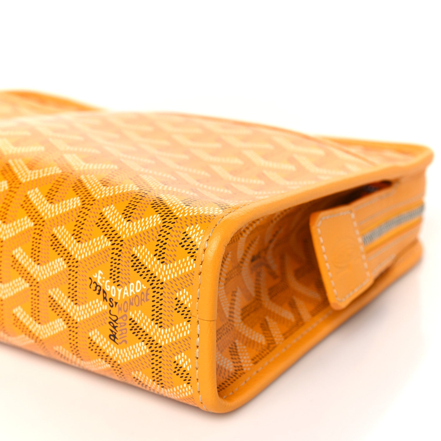 Goyard Goyardine Jouvence Toiletry Pouch Yellow 7 of 8