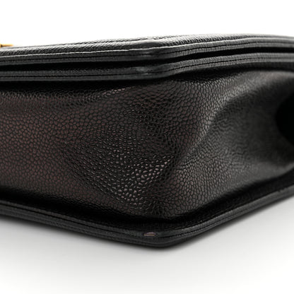 Chanel Caviar Quilted New Medium Boy Flap Black 10 of 13