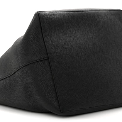 The Row Grained Calfskin Park Tote Three Black 10 of 13