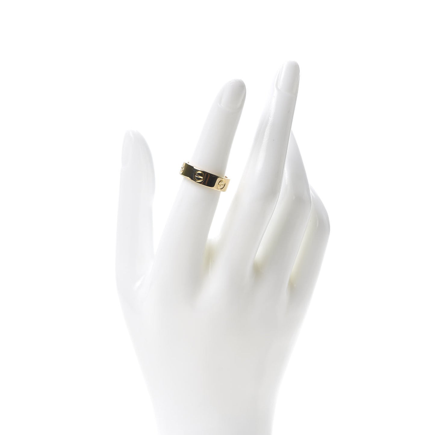 18K Yellow Gold 5.5mm LOVE Ring 52 6