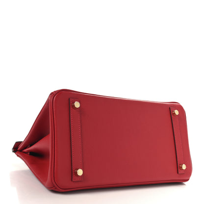 Hermes Epsom BIRKIN 30 Rouge Casaque 4 of 14