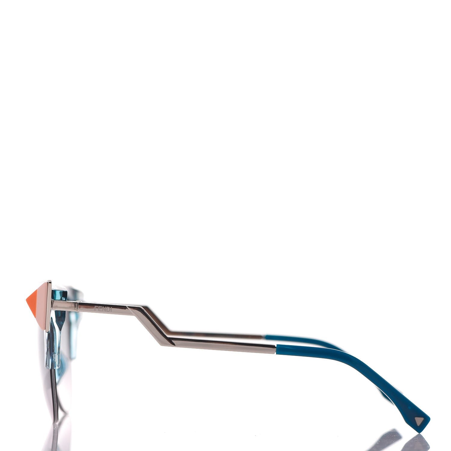 Fendi Iridia Sunglasses FF 0041/N/S Blue 3 of 7