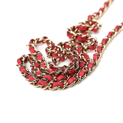 Chanel Caviar Quilted Wallet On Chain WOC Dark Pink 21 of 22