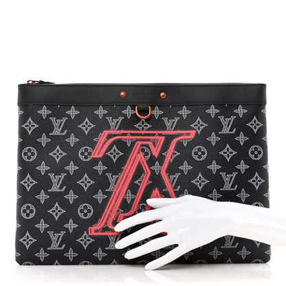 Louis Vuitton Monogram Upside Down Pochette Apollo GM 2 of 6