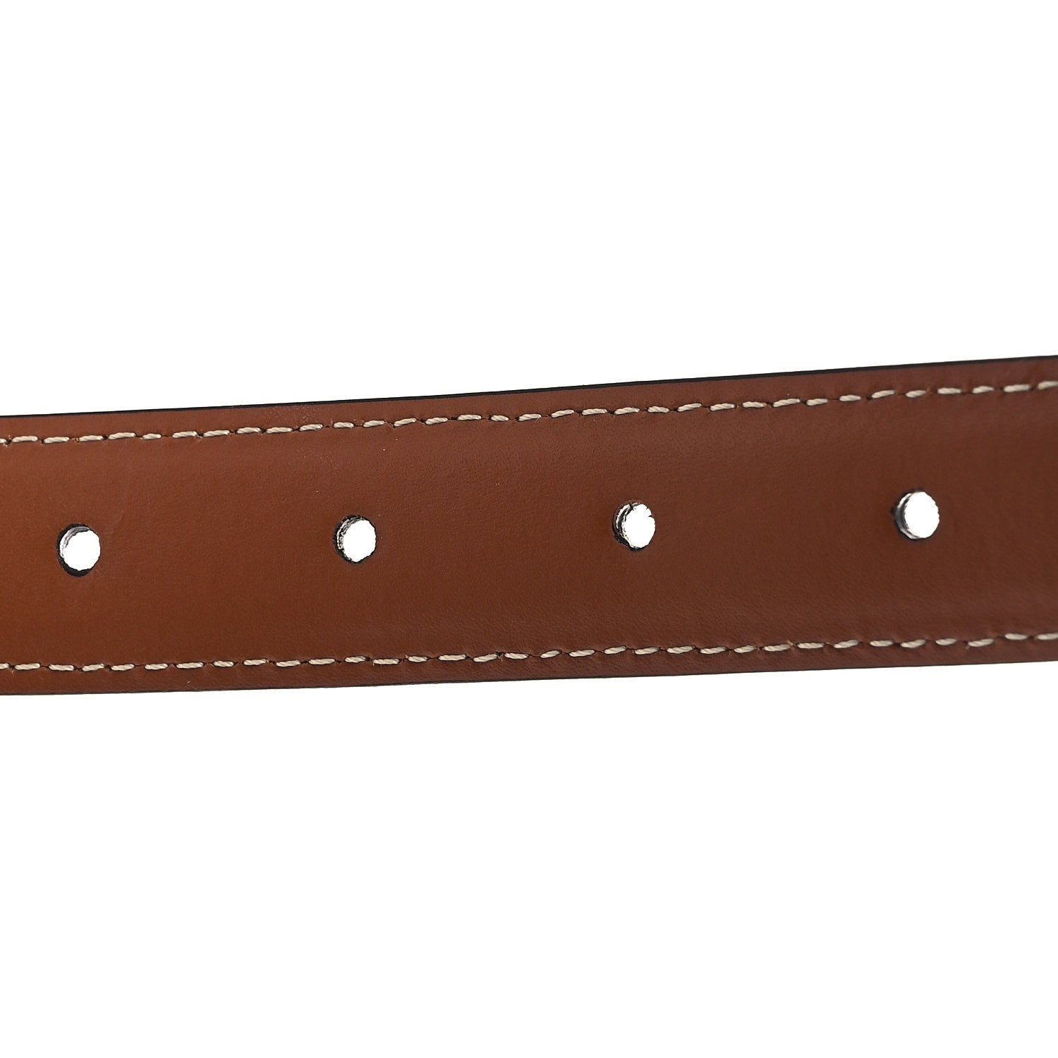 Celine Canvas Calfskin Medium 25mm Triomphe 85 34 Belt Tan 1886321