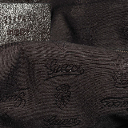 Gucci Guccissima Medium Sukey Tote Chocolate 6 of 8