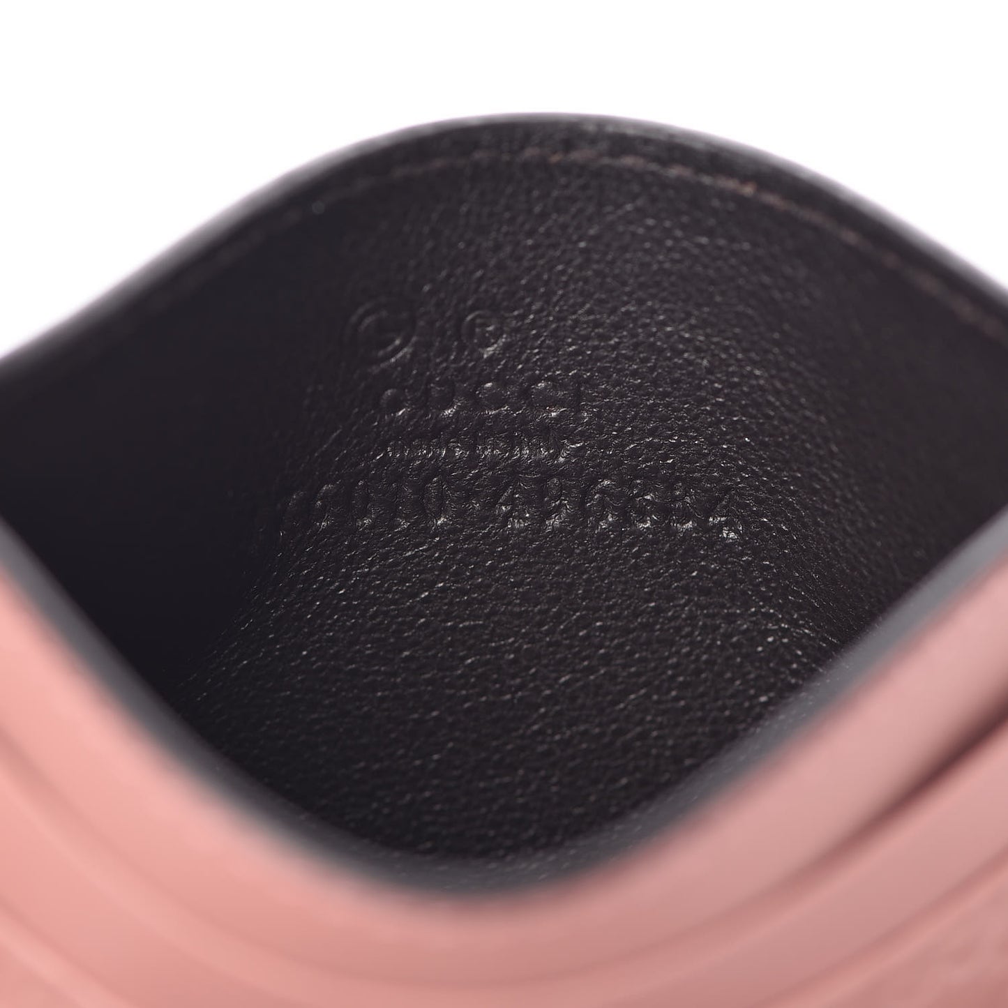 Microguccissima Card Holder Soft Pink