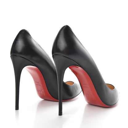 Christian Louboutin Shiny Nappa Pigalle Follies 100 Pumps 39.5 Black 4 of 9