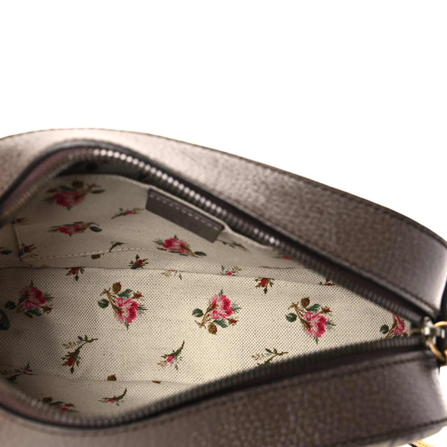 GG Supreme Monogram Web Neo Vintage Shoulder Bag Beige New Acero Crop