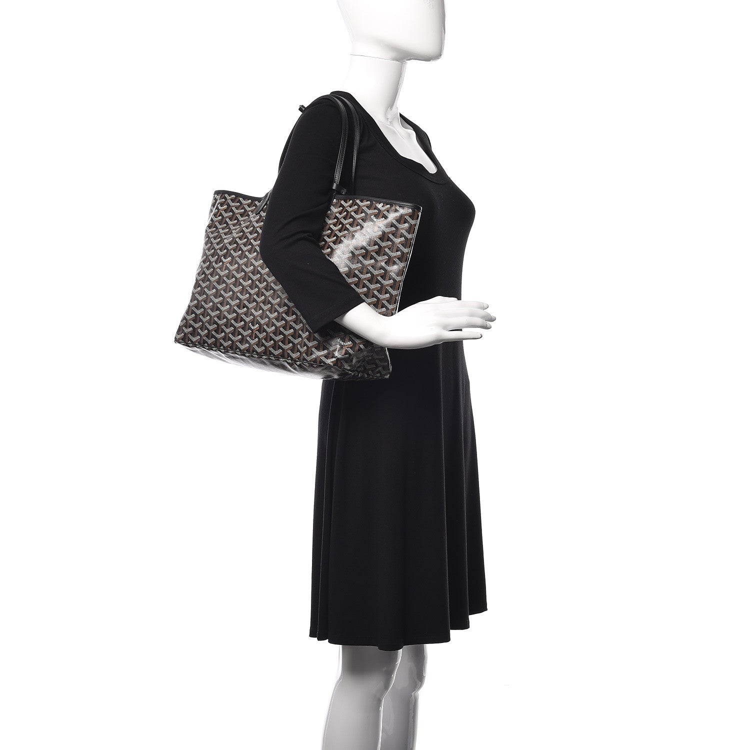 Goyard Goyardine Saint Louis PM Black 2 of 11