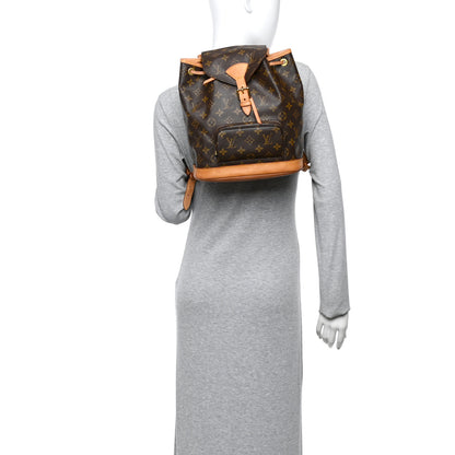 Louis Vuitton Monogram Montsouris MM Backpack 2 of 13