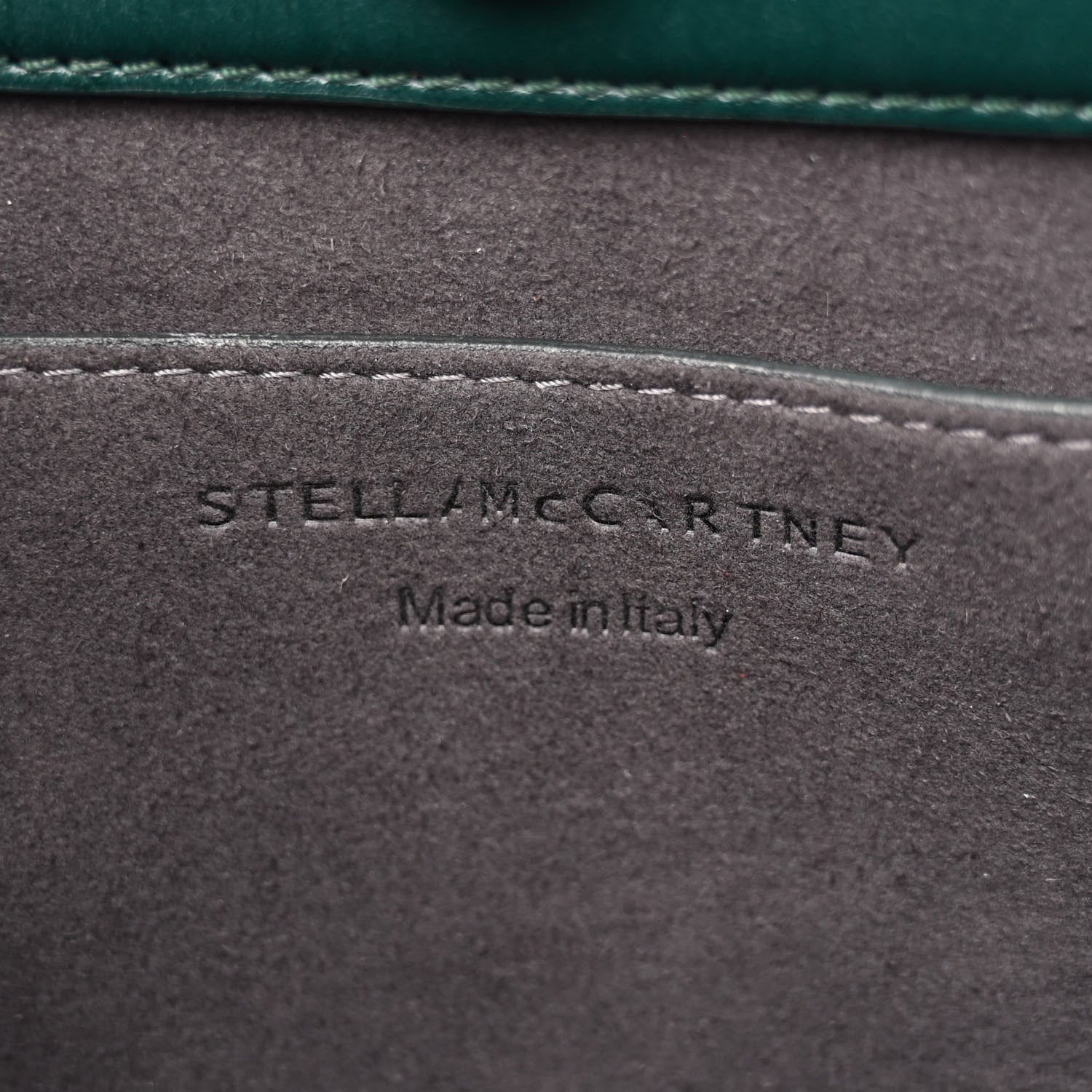 Stella McCartney Eco Alter Nappa Small Frayme Shoulder Bag Forest Green 6 of 11