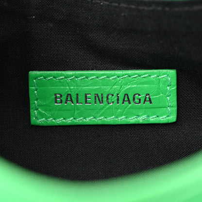 Balenciaga Agneau Arena Le Cagole Shoulder Bag XS Vivid Green 7 of 13