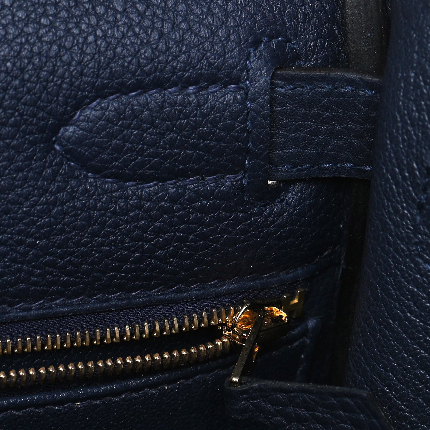 Hermes Togo Kelly Retourne 28 Bleu Nuit 16 of 39