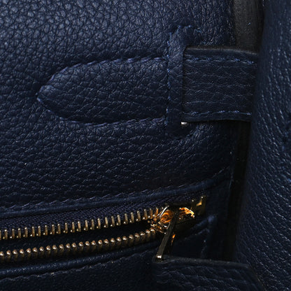 Hermes Togo Kelly Retourne 28 Bleu Nuit 16 of 39