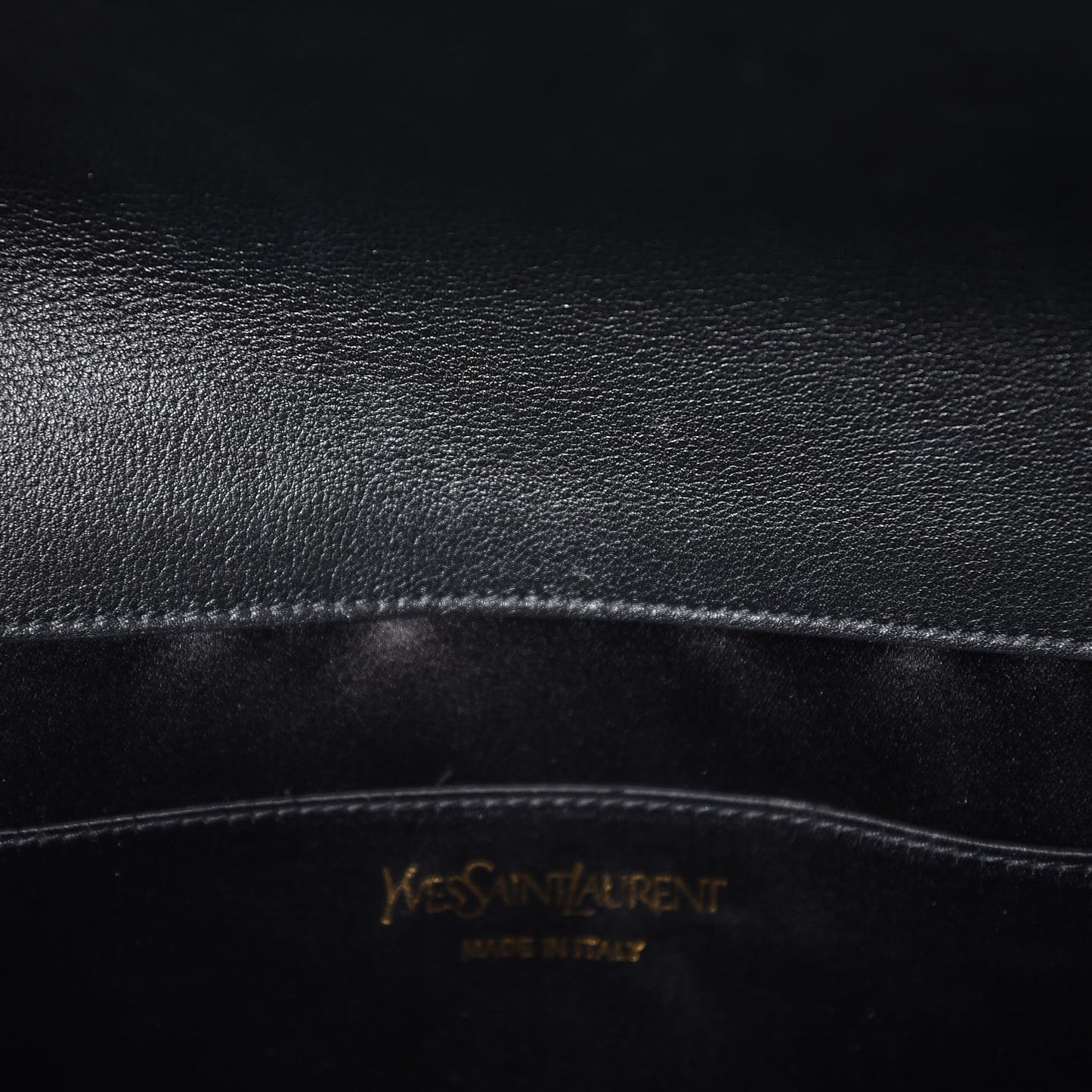 Calfskin Monogram Large Belle De Jour Clutch Black