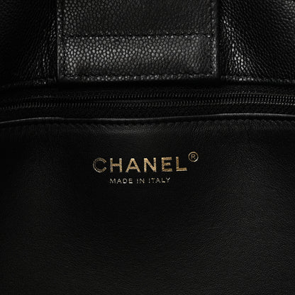 Chanel Caviar Quilted Large Classic Shopping Tote Black 6 of 10