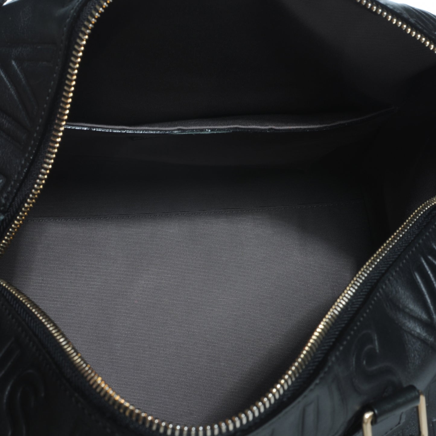 Calfskin Embossed Speedy Cube 30 Black