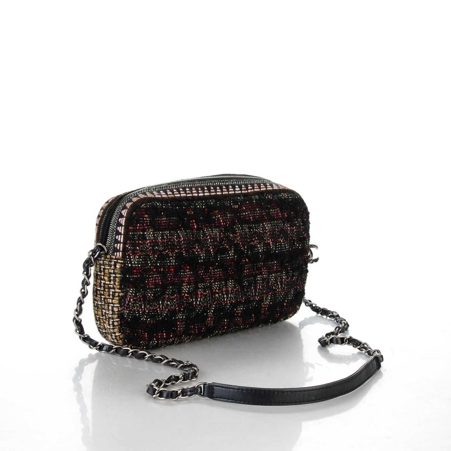 Tweed Quilted Paris Dallas CC Camera Case