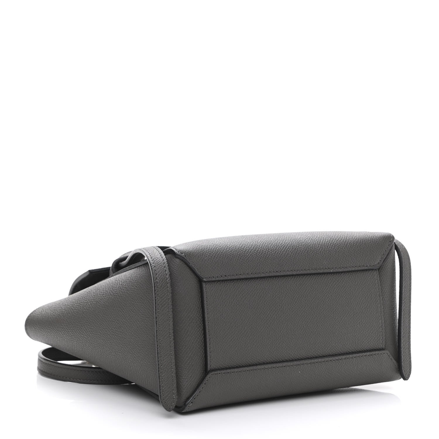 Celine Grained Calfskin Nano Belt Bag Grey 4 of 11