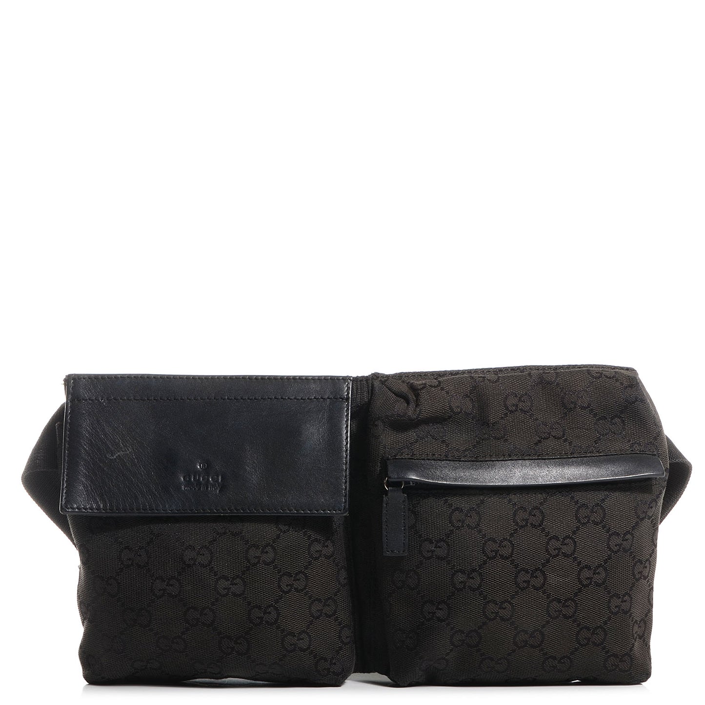 Monogram Belt Bag Black