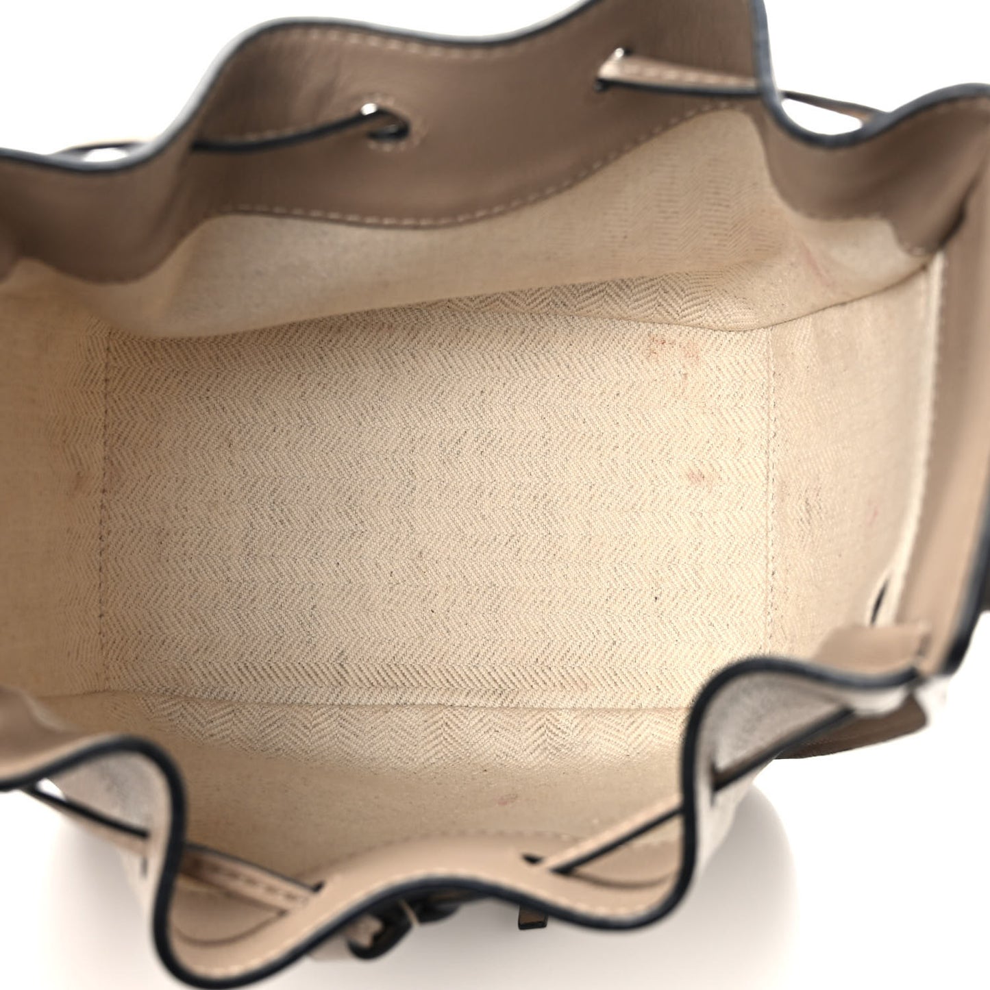 Calfskin Mini Hammock Shoulder Bag Light Oat