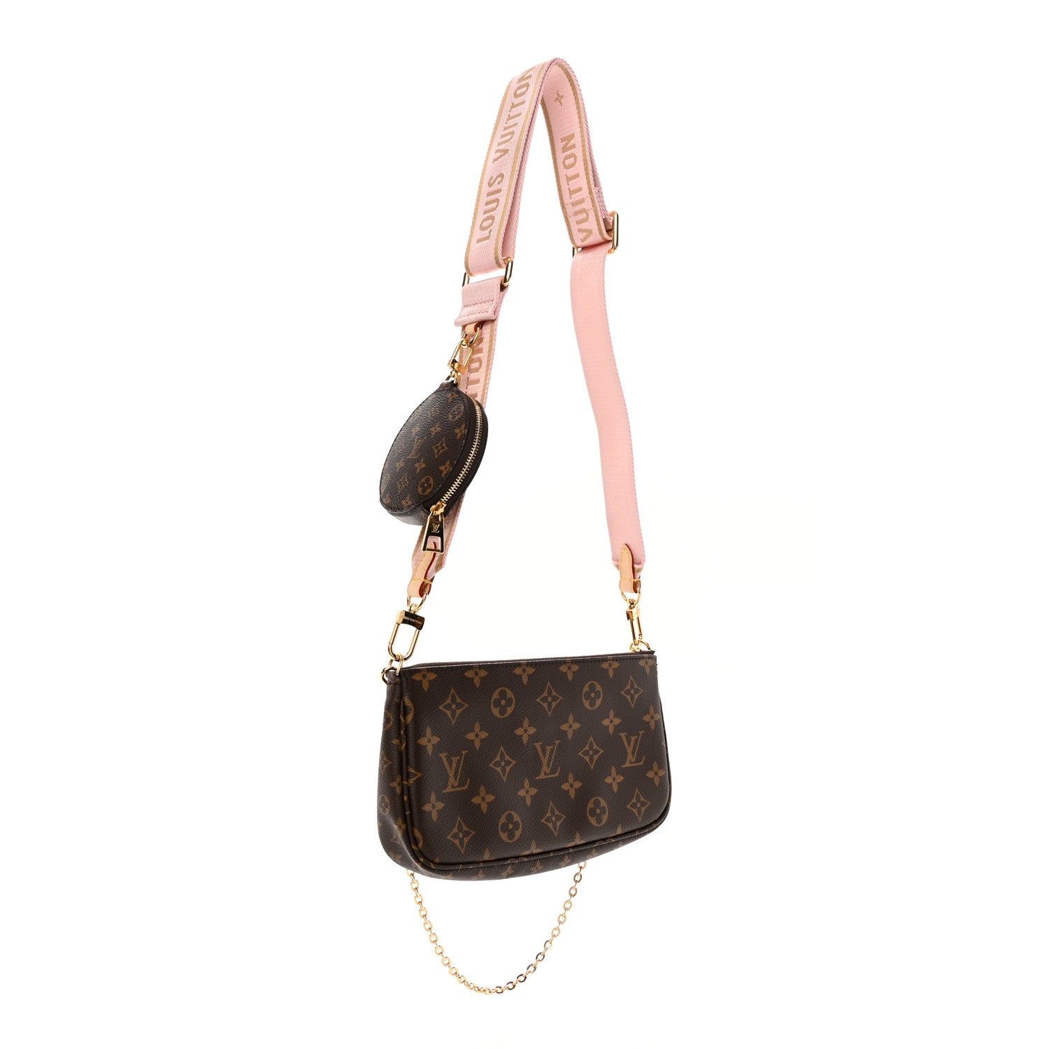 Louis Vuitton Monogram Multi Pochette Accessories Rose Clair 3 of 11