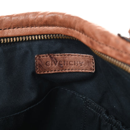 Givenchy Tumbled Sheepskin Large Pandora Brown 6 of 14