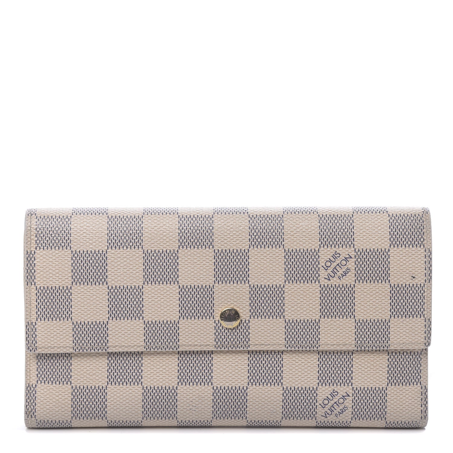Louis Vuitton Damier Azur Porte Tresor International Wallet 1 of 12