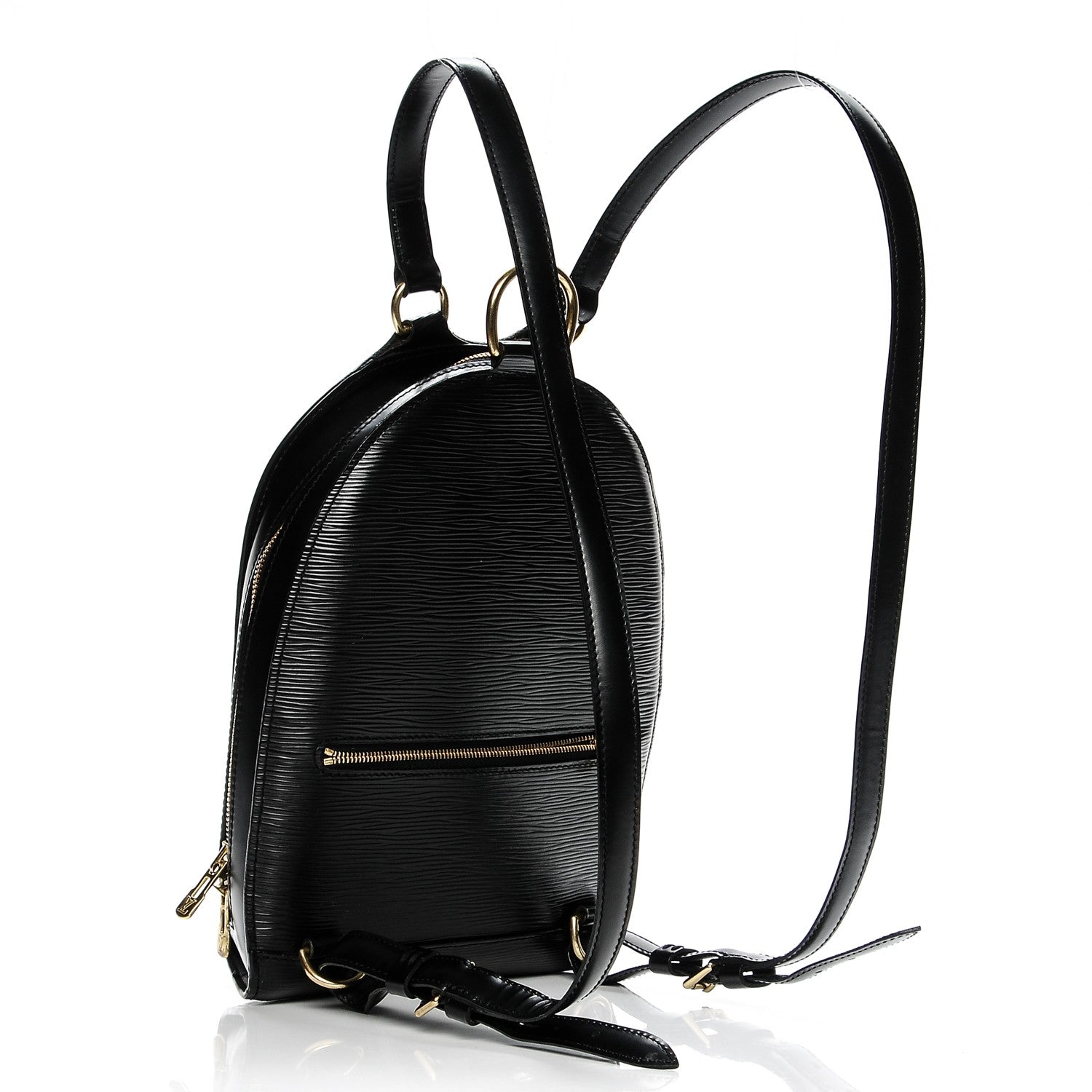 Louis Vuitton Epi Mabillon Backpack Black 3 of 10