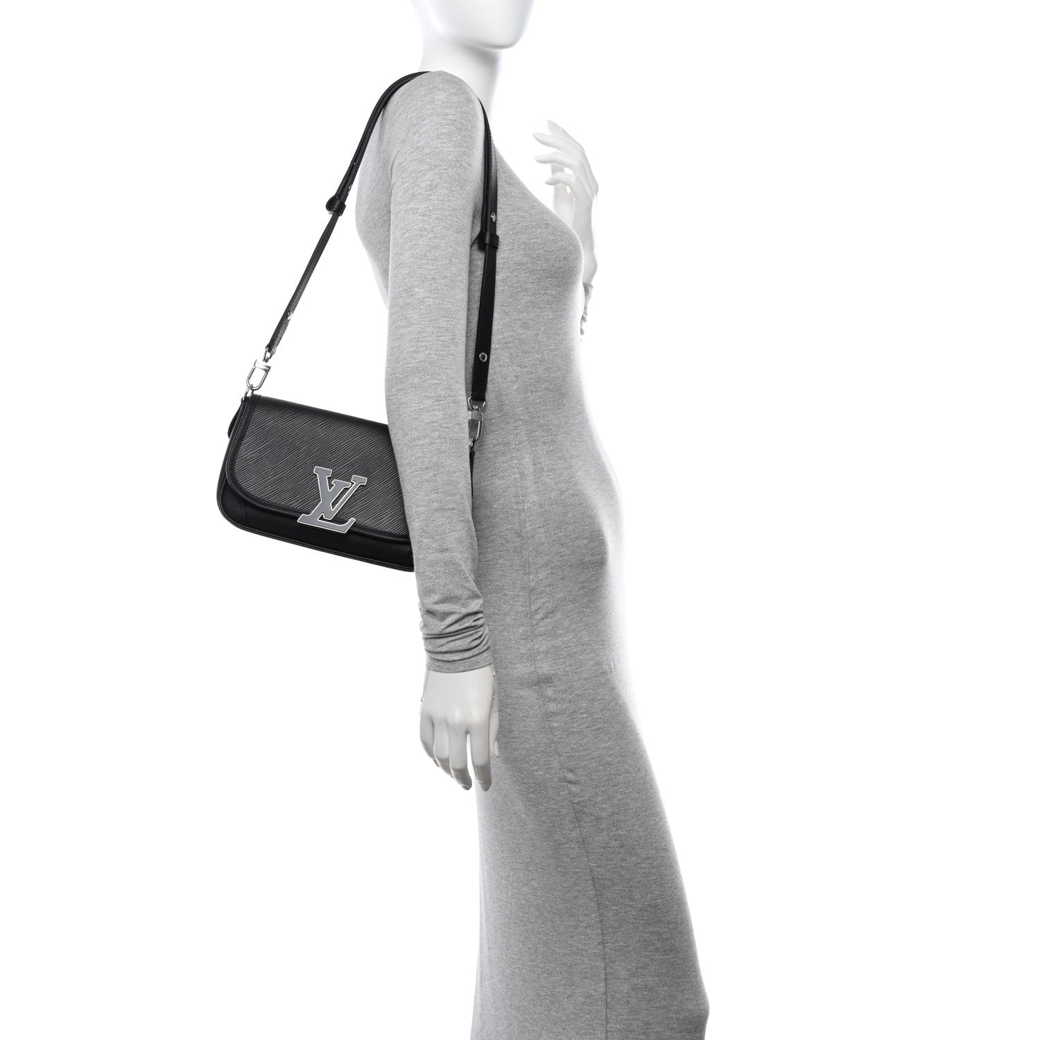 Louis Vuitton Epi Buci Crossbody Black 2 of 13
