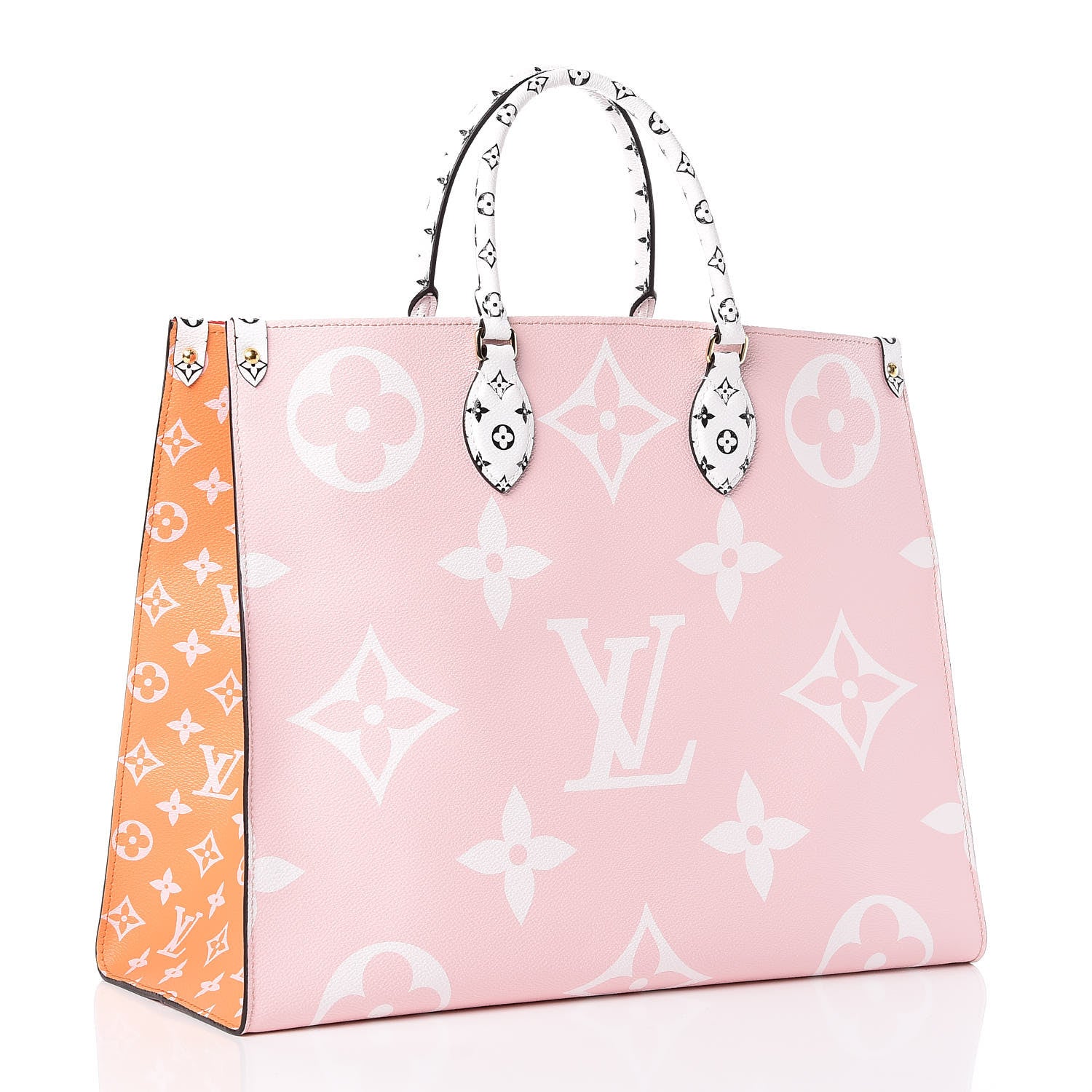 Louis Vuitton Monogram Giant Onthego GM Rouge Rose 6 of 12