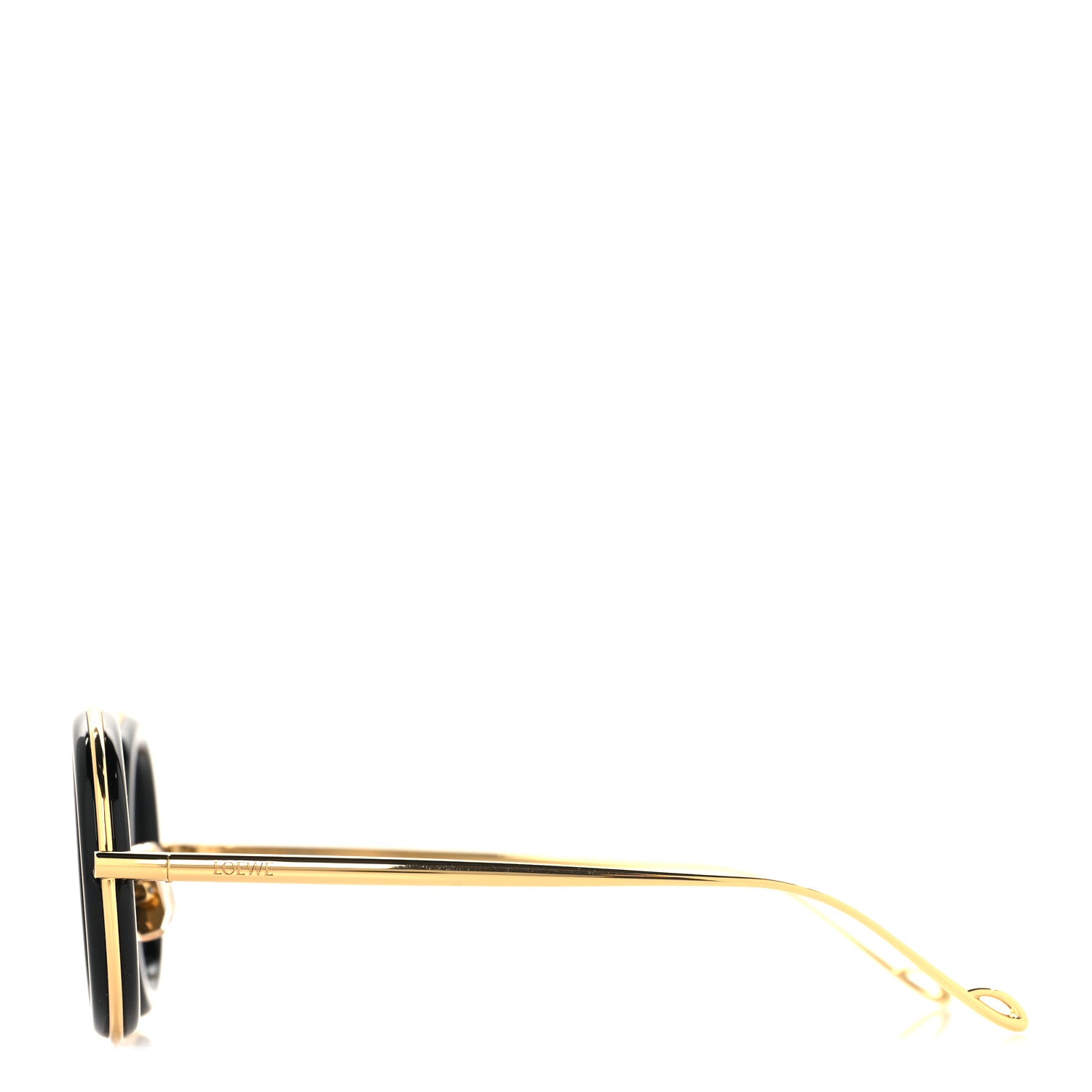 Loewe Acetate Round Sunglasses LW40094U Gold Black 3 of 6