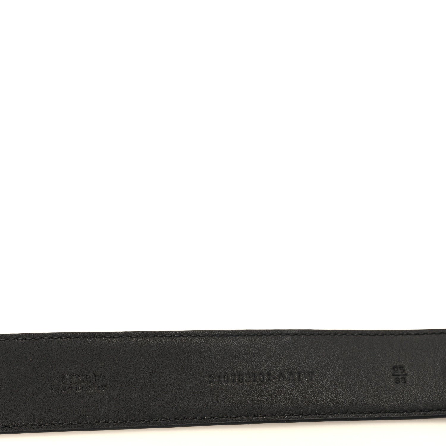 Fendi Vitello King FF 3.5CM Belt 95 38 Black 3 of 4