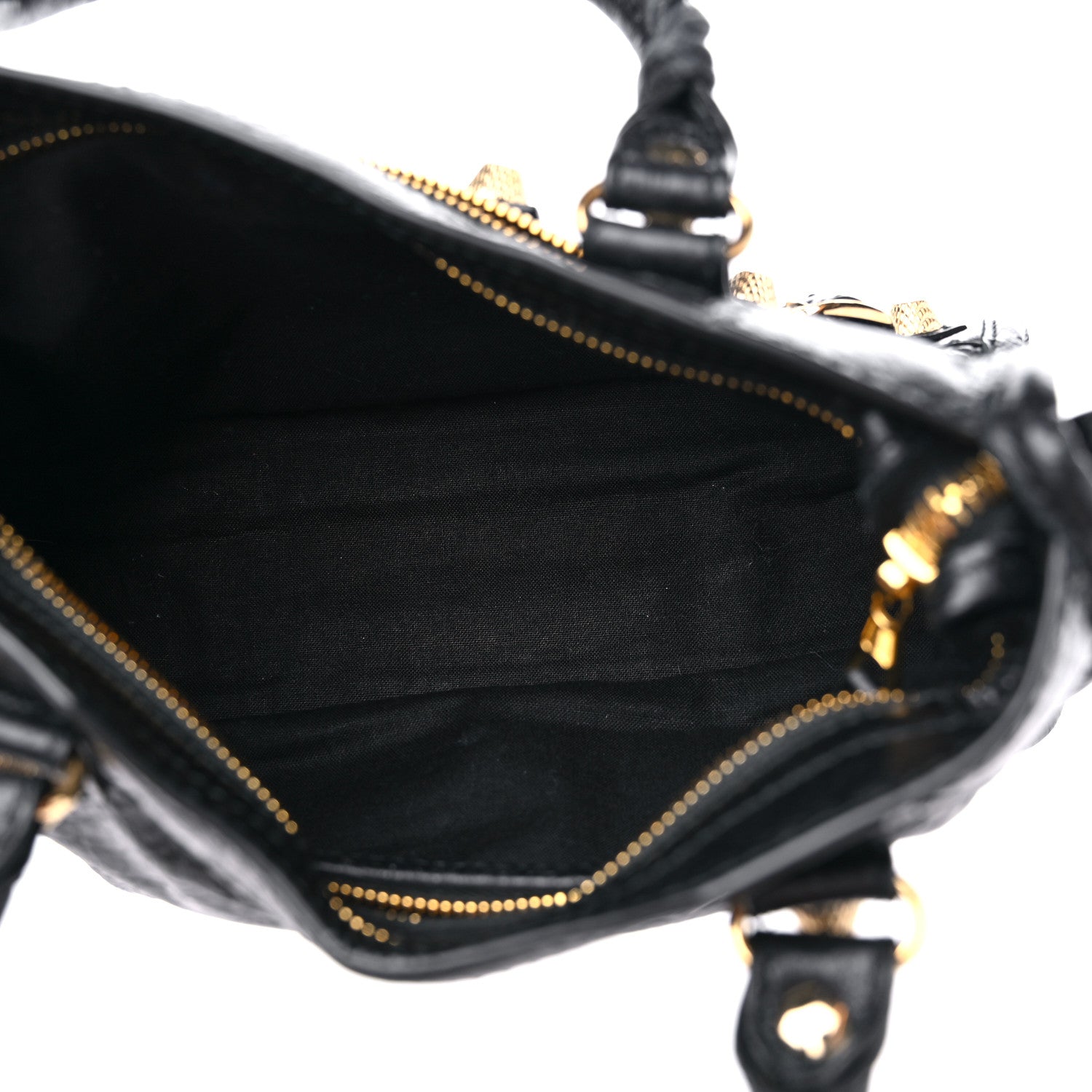 Balenciaga Agneau Giant 12 Gold Hardware Mini City Black 5 of 13