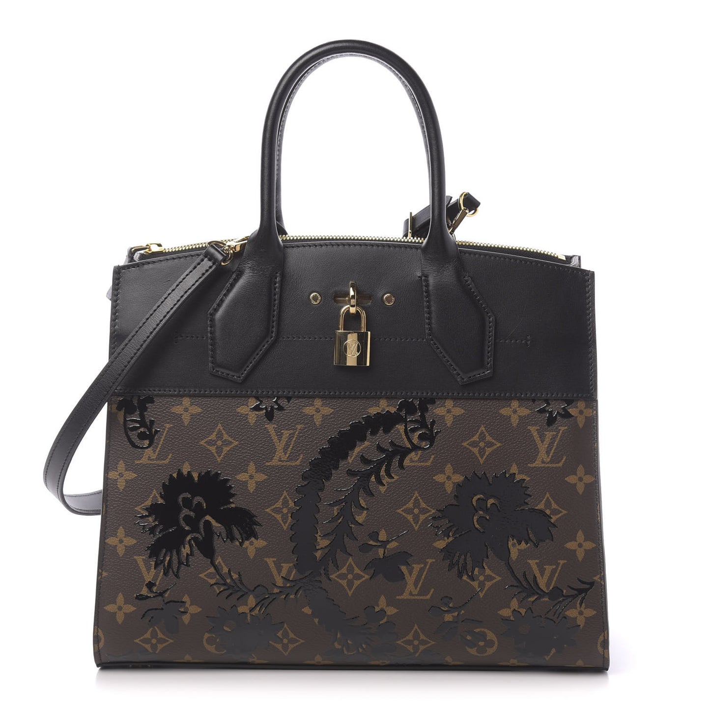 Calfskin Monogram Blossom City Steamer MM