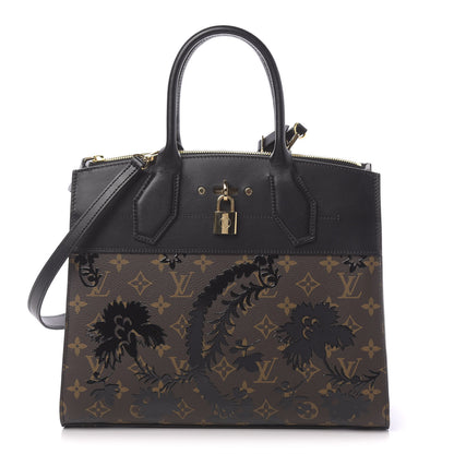 Louis Vuitton Calfskin Monogram Blossom City Steamer MM 1 of 10